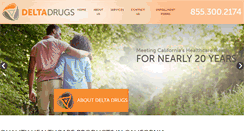 Desktop Screenshot of deltadrugs.com